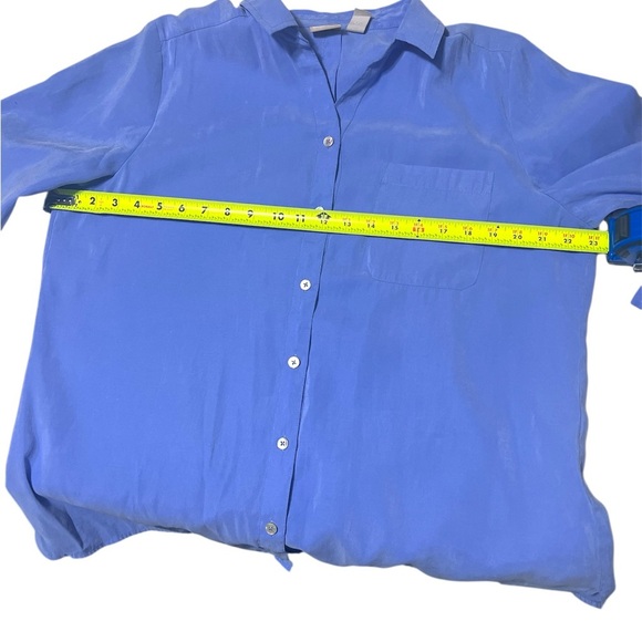 Chico’s Blue Button-Up Shirt - Picture 10 of 13